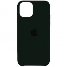 Чохол Silicone Case (AA) для Apple iPhone 11 Pro Max (6.5") Зелений / Black Green