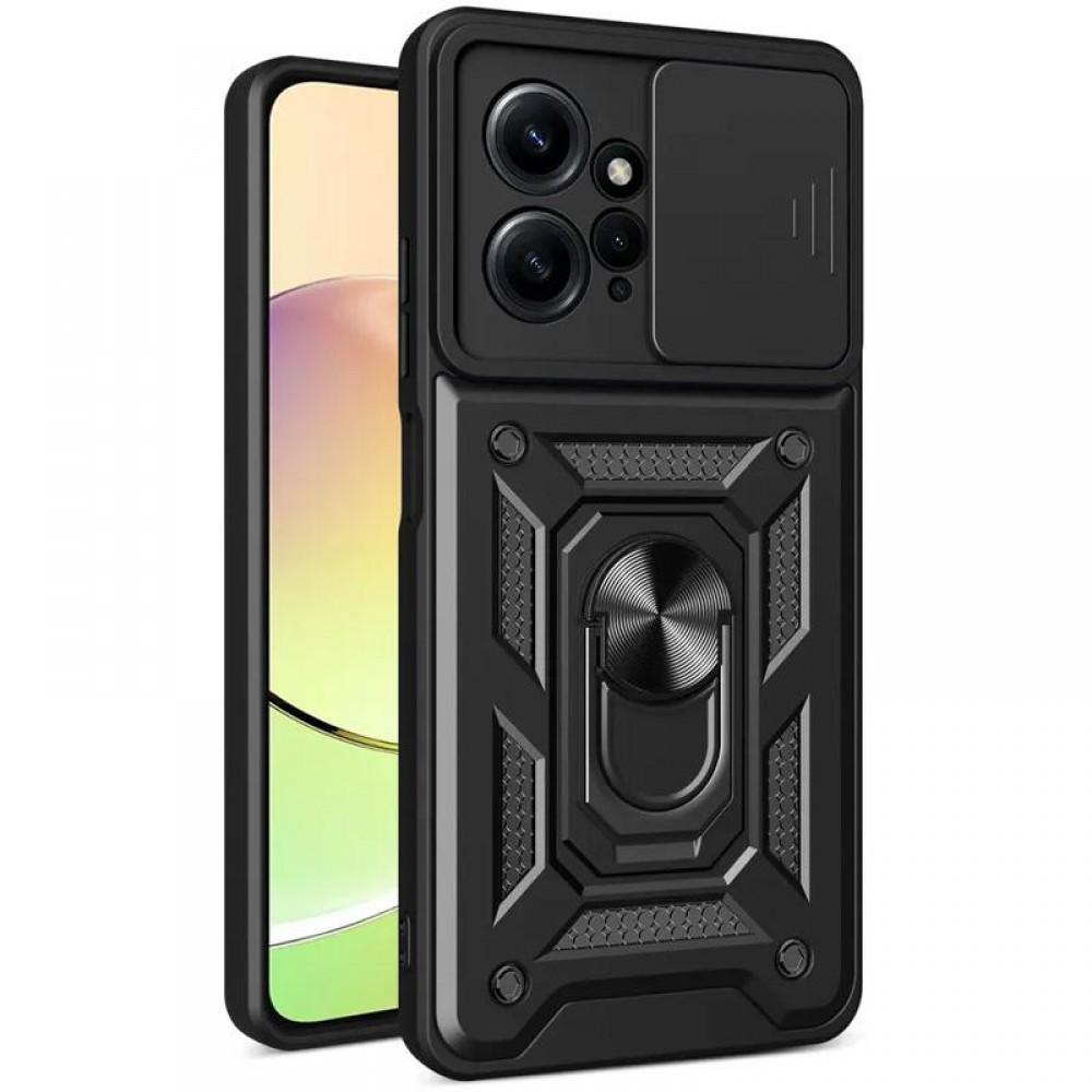 Чохол Ummi Camshield Serge Ring для Xiaomi Redmi Note 12 4G Чорний