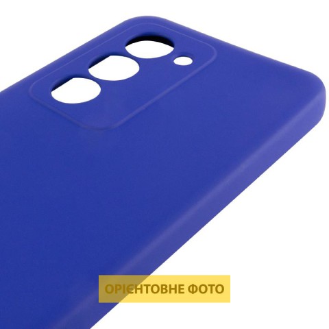 Чохол TPU GETMAN Liquid Silk Full Camera для Xiaomi Redmi 15 (Global) Синій / Deep navy