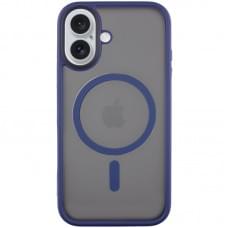 TPU+PC чехол Metal Buttons with MagSafe для Apple iPhone 16 (6.1")