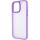 TPU+PC чохол Metal Buttons для Apple iPhone 15 Pro (6.1") Бузковий
