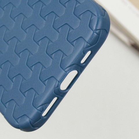 Чохол TPU Weaving для Apple iPhone 16 (6.1") Blue