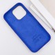 Чохол Silicone case (AAA) with Magsafe and Animation (button) для Apple iPhone 16 Pro Max (6.9") Ultramarine