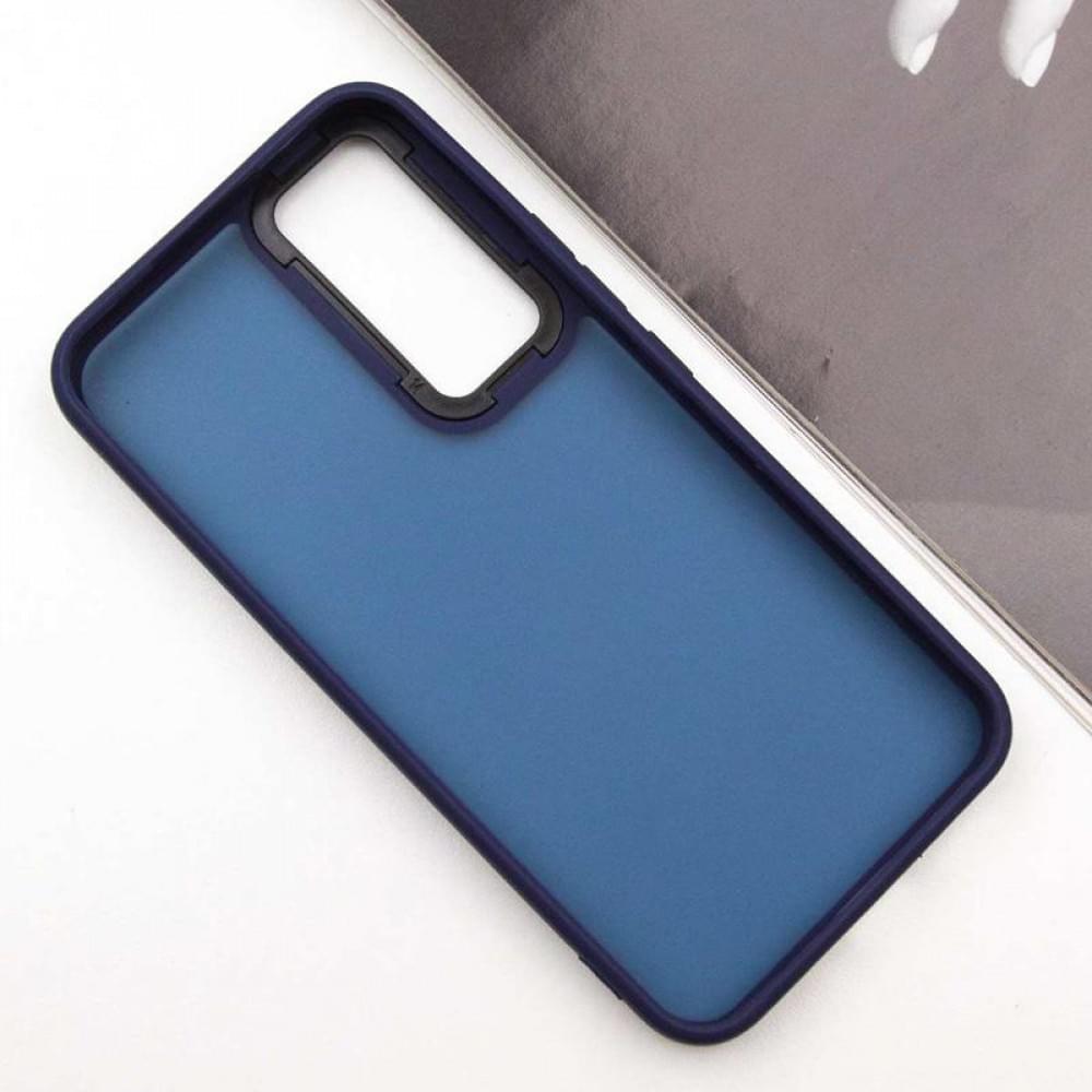 Чохол TPU+PC Lyon Frosted для Samsung Galaxy A55 Deep Navy