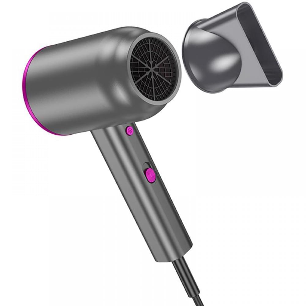 Фен для волосся Hoco HP13 Hot and cold air (1600W) Rose Red