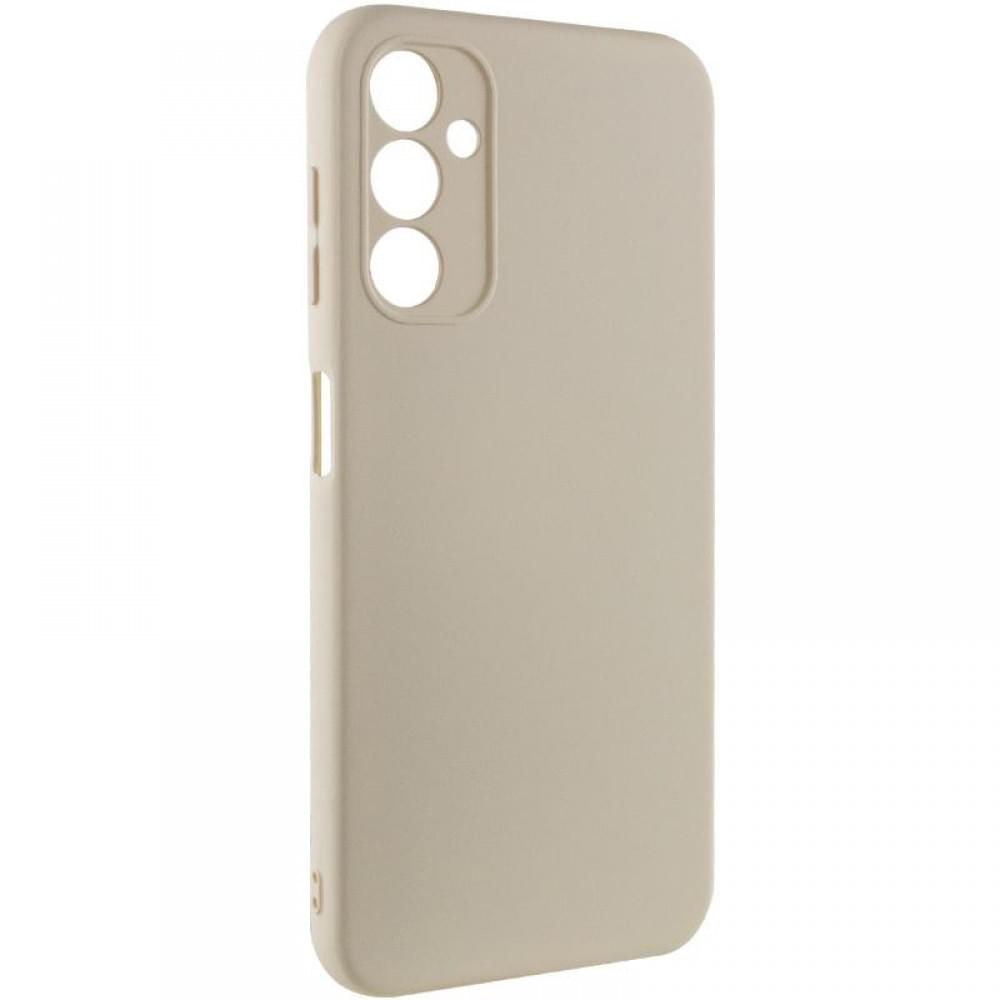 Чохол TPU GETMAN Liquid Silk Full Camera для Samsung Galaxy A14 4G/5G Пісочний / Sand