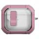 Футляр протиударний Locking Button для навушників Airpods 3 Pink