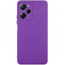 Чохол Silicone Cover Lakshmi Full Camera (AA) для Xiaomi Poco X5 Pro 5G Фіолетовий / Purple