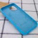 Чохол Silicone Case Full Protective (AA) для Apple iPhone 15 Pro Max (6.7") Блакитний / Blue
