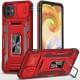 Ударостійкий чохол Camshield Army Ring для Samsung Galaxy A07 Червоний / Red