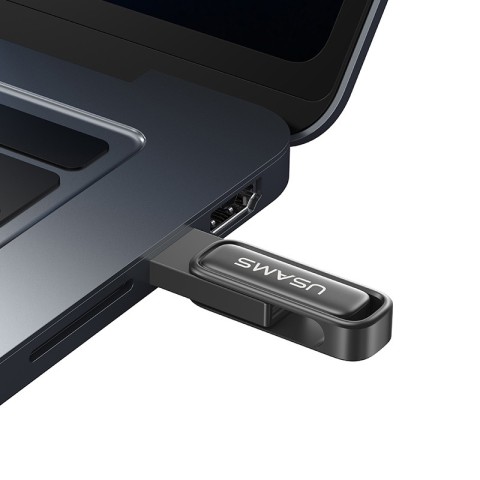 Флеш-накопичувач Usams US-ZB334 USB 3.0 Zinc Alloy Rotating – 256GB Tarnish