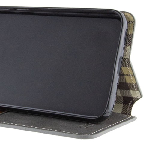 Шкіряний чохол-книжка GETMAN Cubic (PU) для Realme 11 4G Сірий