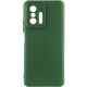 Чохол Silicone Cover Lakshmi Full Camera (AA) для Xiaomi 11T / 11T Pro Зелений / Dark green