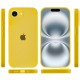 Чохол Silicone Case Full Camera Protective (AA) для Apple iPhone 16e (6.1") Жовтий / Yellow