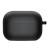Силіконовий футляр з мікрофіброю для навушників Airpods 3 Чорний / Black