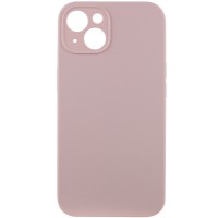Чохол Silicone Case Full Camera Protective (AA) NO LOGO для Apple iPhone 14 (6.1") Рожевий / Chalk Pink