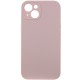 Чохол Silicone Case Full Camera Protective (AA) NO LOGO для Apple iPhone 14 (6.1") Рожевий / Chalk Pink