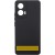 Чохол Silicone Cover Lakshmi Full Camera (AAA) для Motorola Moto G85 Чорний / Black