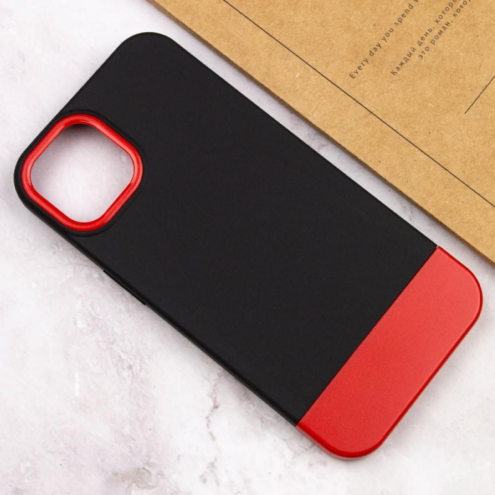 Чохол TPU+PC Bichromatic для Apple iPhone 11 (6.1") Black / Red