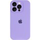Чохол Silicone Case Full Camera Protective (AA) для Apple iPhone 14 Pro (6.1") Бузковий / Dasheen