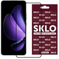 Захисне скло SKLO 3D для TECNO Spark 30 (KL6) Чорний