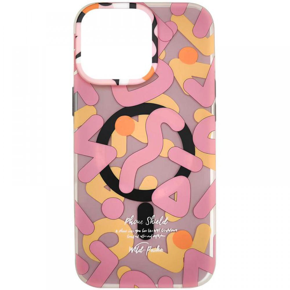 TPU чохол Pastel Chaos with MagSafe для Apple iPhone 16 Pro Max (6.9") Pink