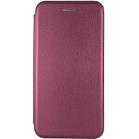 Шкіряний чохол-книжка Classy для Xiaomi Redmi 9C / 10A Бордовий