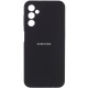 Чохол Silicone Cover Lakshmi Full Camera (AA) with logo для Samsung Galaxy A16 4G/5G Чорний / Black