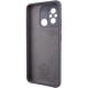 Чохол Silicone Cover Lakshmi Full Camera (AAA) with Logo для Xiaomi Redmi 12C Сірий / Dark Gray