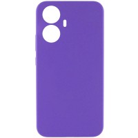 Чохол Silicone Cover Lakshmi Full Camera (AAA) для Realme 10 Pro+ Фіолетовий / Amethyst
