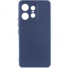 Чохол Silicone Cover Ummi Lakshmi Full Camera (AA) для Motorola Edge 50 Pro Синій / Midnight Blue