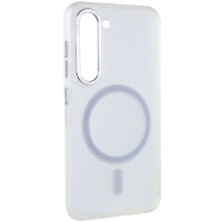 Чохол TPU Lyon frosted with MagSafe для Samsung Galaxy S23 White
