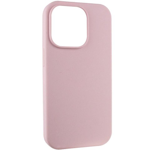 Чохол Silicone Case Full Protective (AA) NO LOGO для Apple iPhone 13 Pro (6.1") Рожевий / Chalk Pink