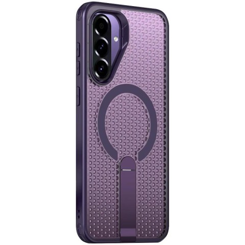 Чохол TPU Breeze with MagSafe stand для Samsung Galaxy A17 4G/5G / A16 4G/5G Purple