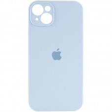 Чохол Silicone Case Full Camera Protective (AA) для Apple iPhone 13 (6.1") Блакитний / Sweet Blue