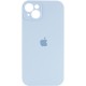 Чохол Silicone Case Full Camera Protective (AA) для Apple iPhone 13 (6.1") Блакитний / Sweet Blue