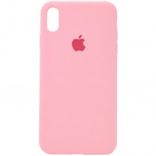Чохол Silicone Case Full Protective (AA) для Apple iPhone XS Max (6.5") Рожевий / Pink