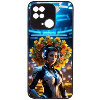 TPU+PC чохол Prisma Ladies для Xiaomi Redmi 10C / Poco C40 Cyberpunk