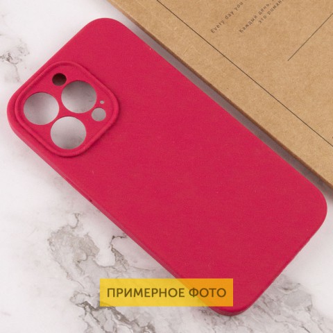 Чохол Silicone Case Full Camera Protective (AA) NO LOGO для Apple iPhone 16 Plus (6.7") Червоний / Rose Red