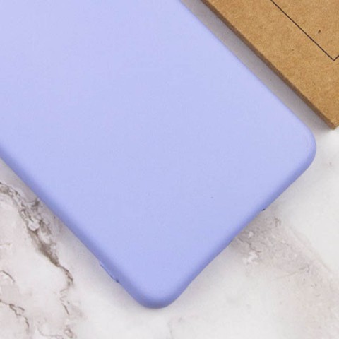 Чохол Silicone Cover Lakshmi Full Camera (A) для Tecno Pop 6 Pro Бузковий / Dasheen