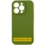 Чохол Silicone Case Full Camera Protective (AA) NO LOGO для Apple iPhone 16 Plus (6.7") Зелений / Dark Olive