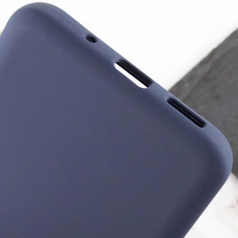 Чохол Silicone Cover Lakshmi Full Camera (AAA) для Xiaomi Redmi 12C Темно-синій / Midnight blue