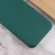 Силіконовий чохол Candy Full Camera для Apple iPhone 12 Pro Max (6.7") Зелений / Dark green