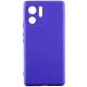 Чохол TPU GETMAN Liquid Silk Full Camera для Motorola Edge 40 Синій / Iris
