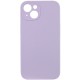 Чохол Silicone Case Full Camera Protective (AA) NO LOGO для Apple iPhone 13 (6.1") Бузковий / Lilac