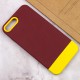 Чохол TPU+PC Bichromatic для Apple iPhone 7 plus / 8 plus (5.5") Brown burgundy / Yellow