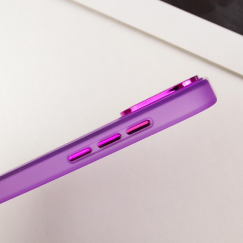 Чохол TPU+PC Lily with MagSafe для Apple iPhone 14 Pro (6.1") Purple