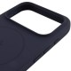 Чохол Silicone Case Full Protective (AA) V2 with MagSafe для Apple iPhone 17 Pro (6.3") Темно-синій / Midnight blue