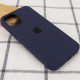 Чохол Silicone Case Full Protective (AA) для Apple iPhone 13 mini (5.4") Темно-синій / Midnight blue