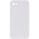 Чохол Silicone Case Square Full Camera Protective (AA) NOLOGO для Apple iPhone 7/8/SE (2020) (4.7") Білий / White